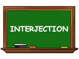 Interjection