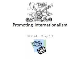 Promoting Internationalism