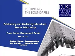 Fuqua Career Management Center