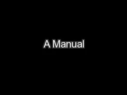 A Manual