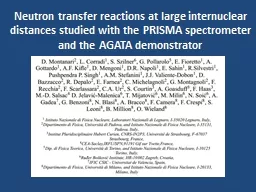 Neutron transfer reactions at large