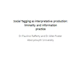 Social Tagging as interpretative production: