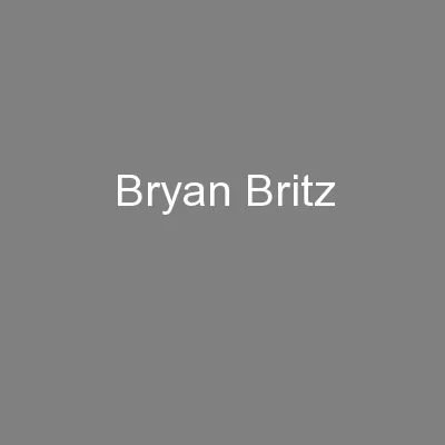 Bryan Britz