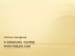 A graduate Course