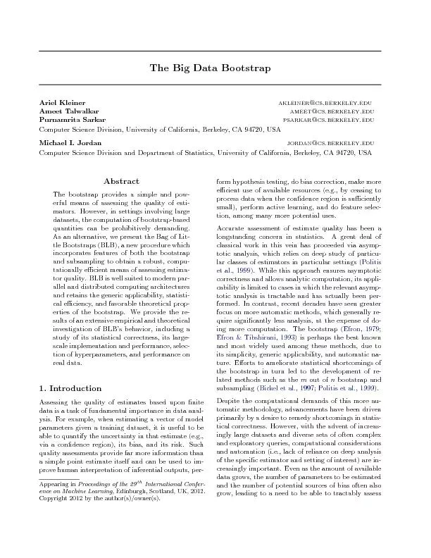 PDF-TheBigDataBootstrap