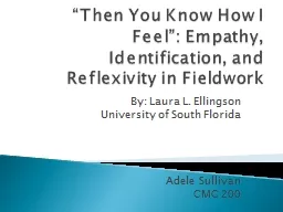“Then You Know How I Feel”: Empathy, Identification, an