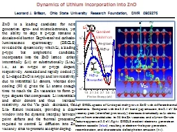 Dynamics of Lithium Incorporation into
