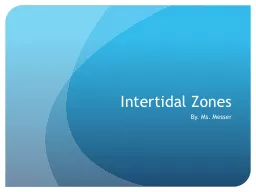 Intertidal Zones