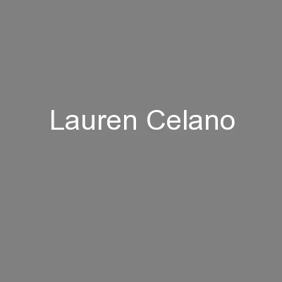 Lauren Celano