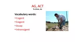 AG, ACT