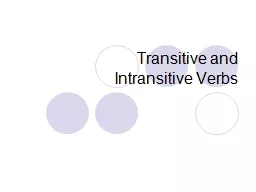 Transitive and