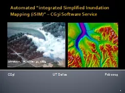 Automated “integrated Simplified Inundation Mapping (