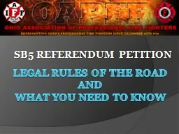 LEGAL RULES OF THE ROAD