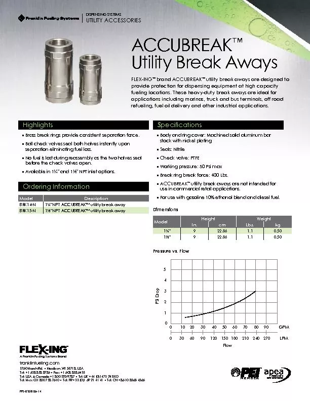 utility break aways are designed to provide protection for dispensing