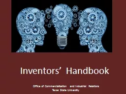Inventors’ Handbook