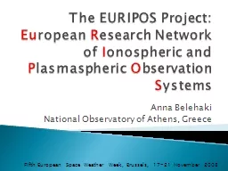 The EURIPOS Project: