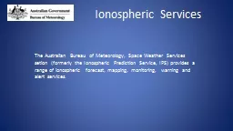 Ionospheric