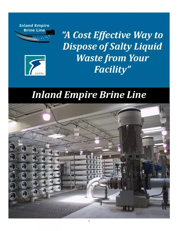 Inland Empire Brine Line