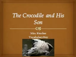 The Crocodile and His Son