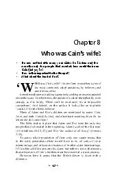 Who was cain's wife
