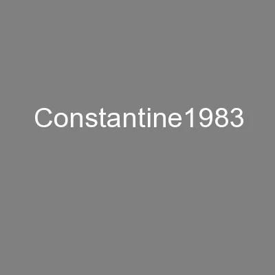 Constantine1983