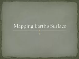 2 Mapping Earth’s Surface
