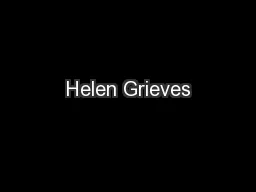 Helen Grieves