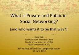 What is Private and Public in