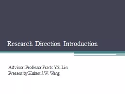 Research Direction Introduction