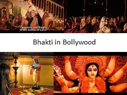 Bhakti in Bollywood
