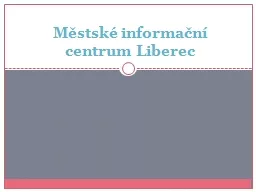 Městské informační centrum Liberec