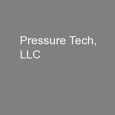 Pressure Tech, LLC