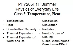 PHY205H1F Summer