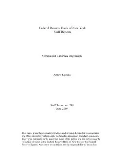 Federal Reserve Bank of New YorkStaff ReportsStaff Report no. 288refle