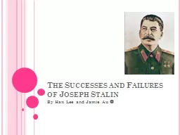 The Successes and Failures of Joseph Stalin