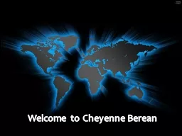 Welcome to Cheyenne Berean