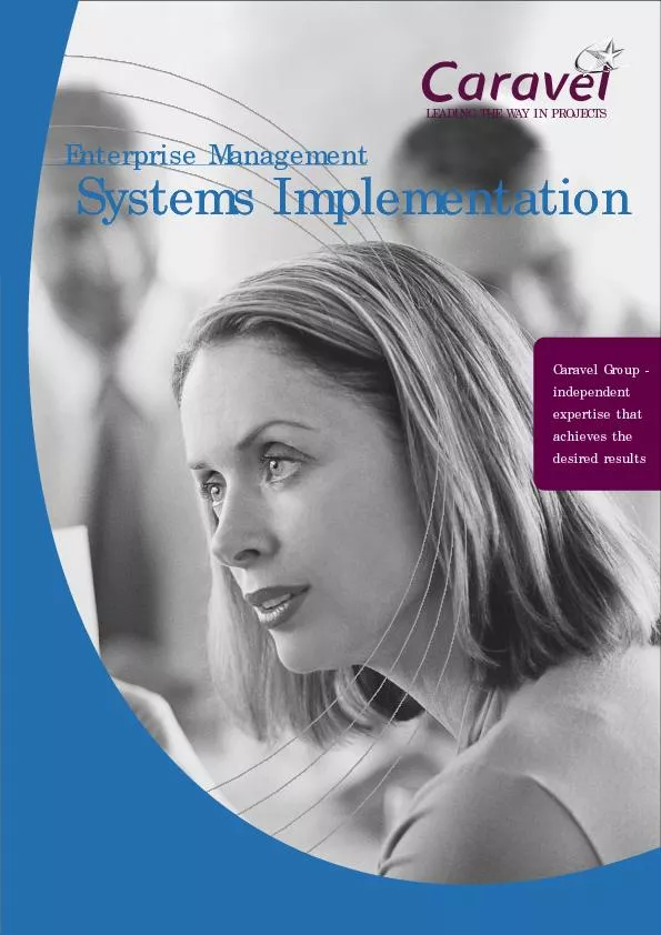 Systems ImplementationEnterprise Management