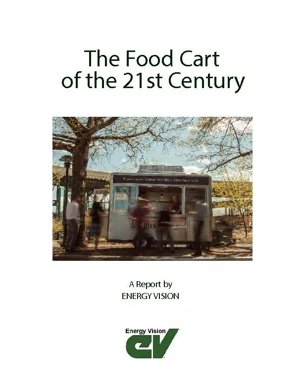 The Food Cart for the 21st Century
