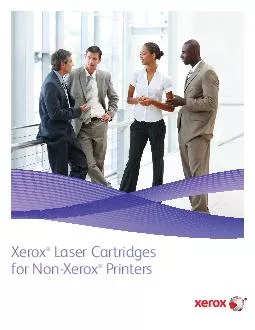 Xerox Laser Cartridges for Non-Xerox Printers