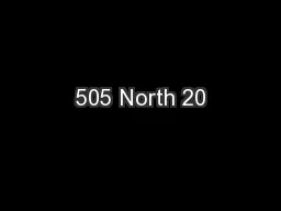 505 North 20