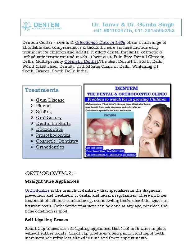 Orthodontic Clinic in Delhi