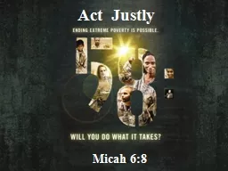 Act  Justly