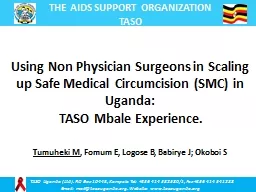 Using Non Physician Surgeons in Scaling up Safe