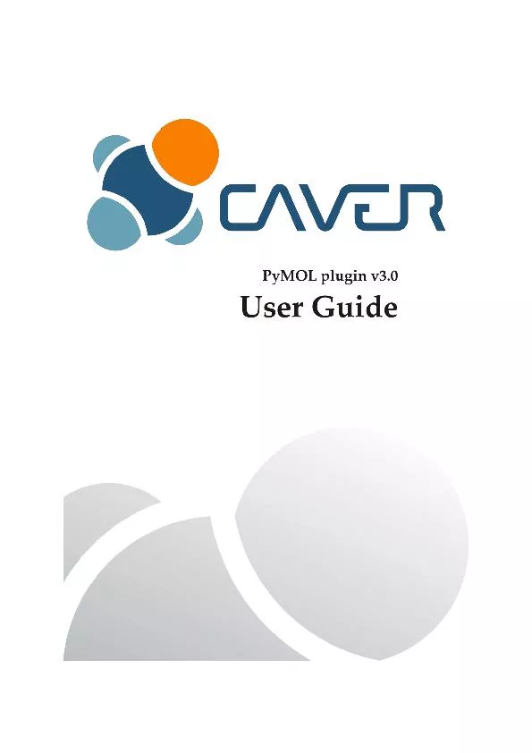The CAVER 3.0 software package