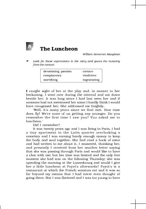The Luncheon99