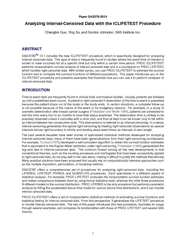 FEATURESOFPROCICLIFETESTThemainfeaturesoftheICLIFETESTprocedureareasfo