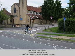 Jack Straws Lane, Oxford.