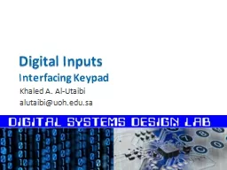 Digital Inputs