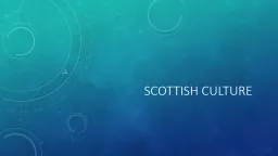 Scottish culture