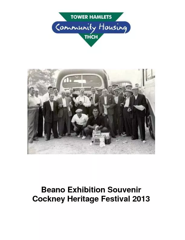 Cockney Heritage Festival